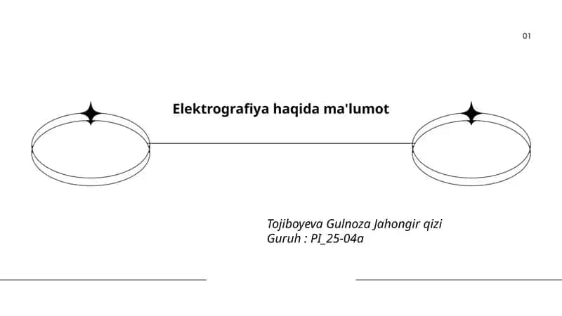 Elektrografiya haqida ma'lumot