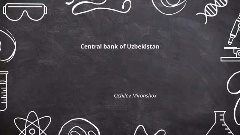 History and establishment of the Central Bank of Uzbekistan