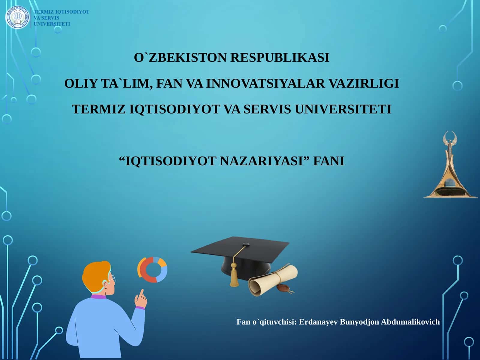 IQTISODIYOT NAZARIYASI