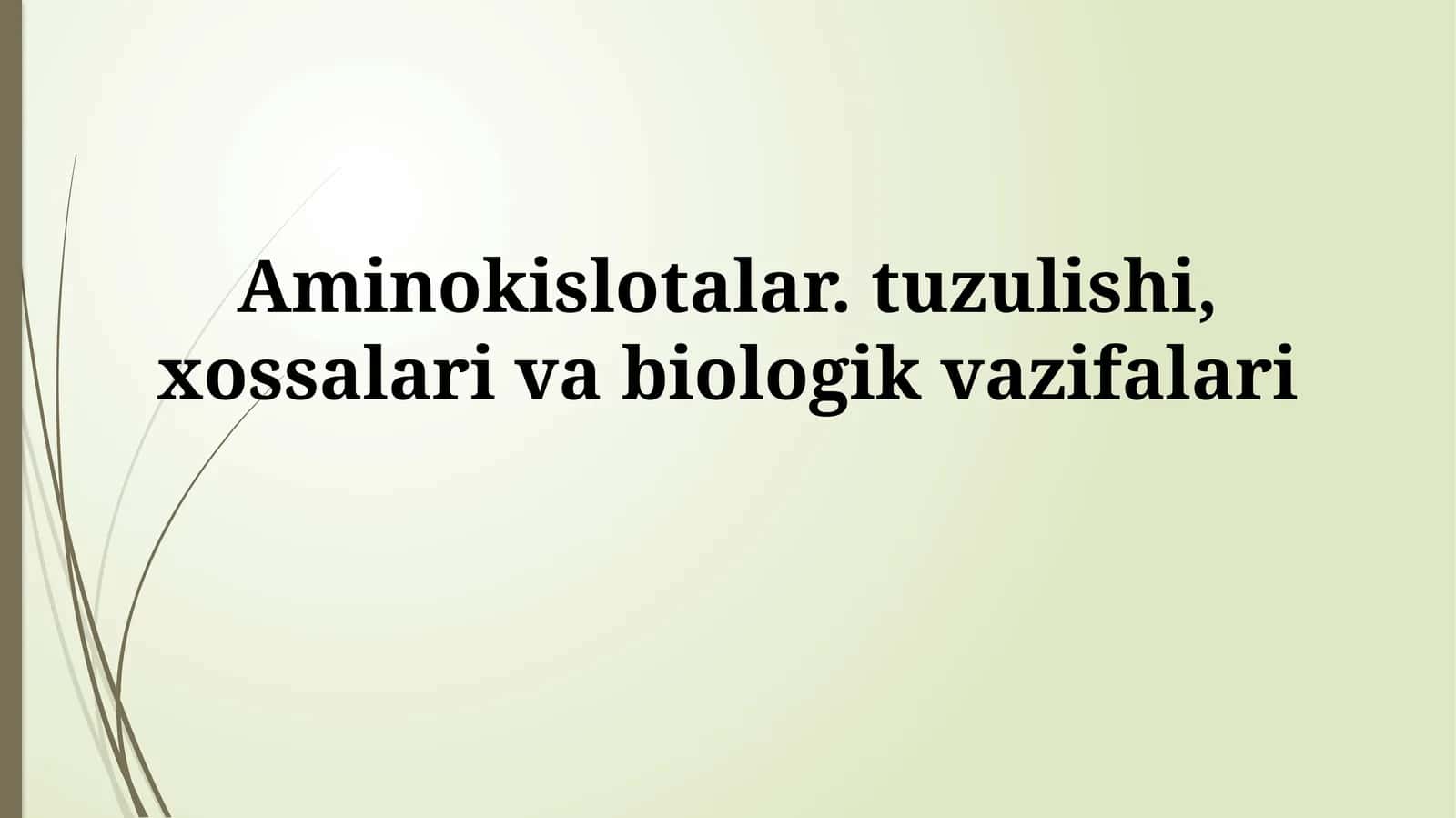 Nopok aminokislotalar