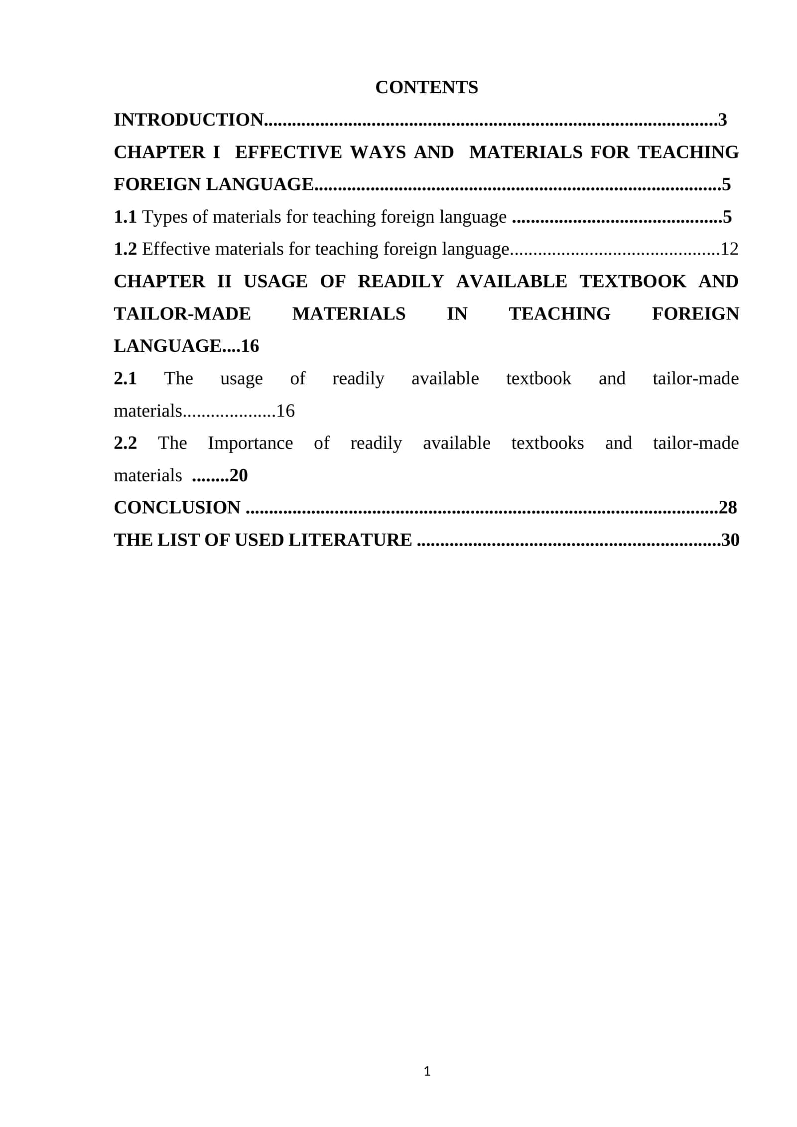 Teaching Foreign Language