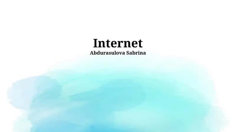 Internet