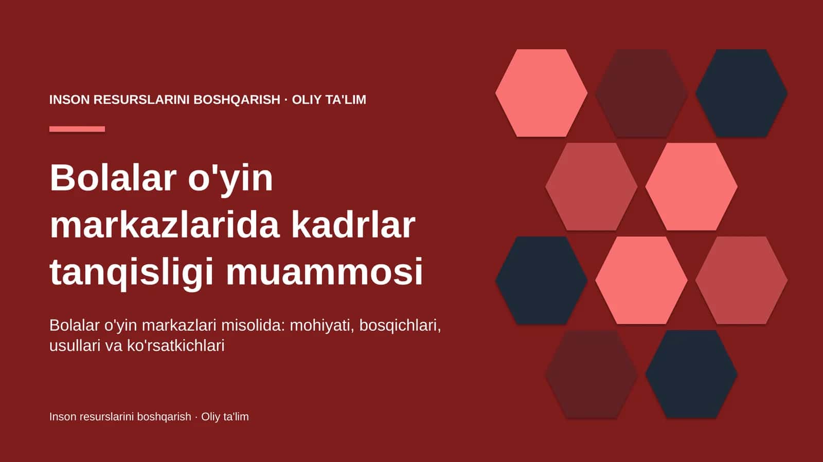bolalar o'yin markazlarida kadrlar tanqisligi muammosi 4061