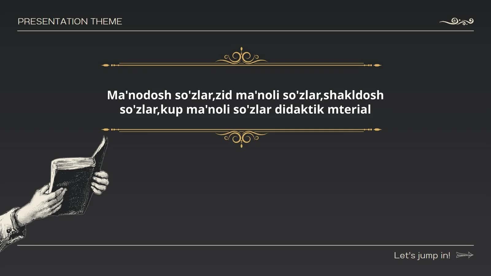 Ma'nodosh so'zlar, zid ma'noli so'zlar, shakldosh so'zlar, ko'p ma'noli so'zlar didaktik material