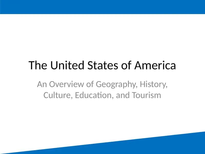 The United States of America