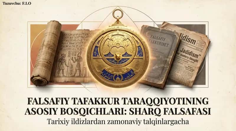 Falsafiy taraqqiyot tafakkurining asosiy bosqichlari: SHarq falsafasi