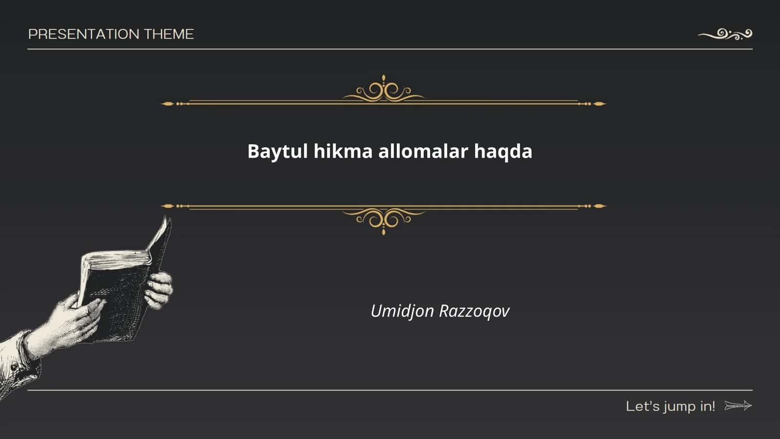 Baytul hikma allomalar haqda