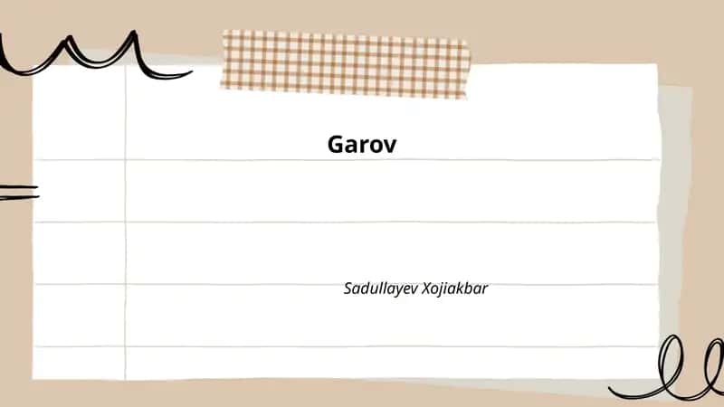 Garov