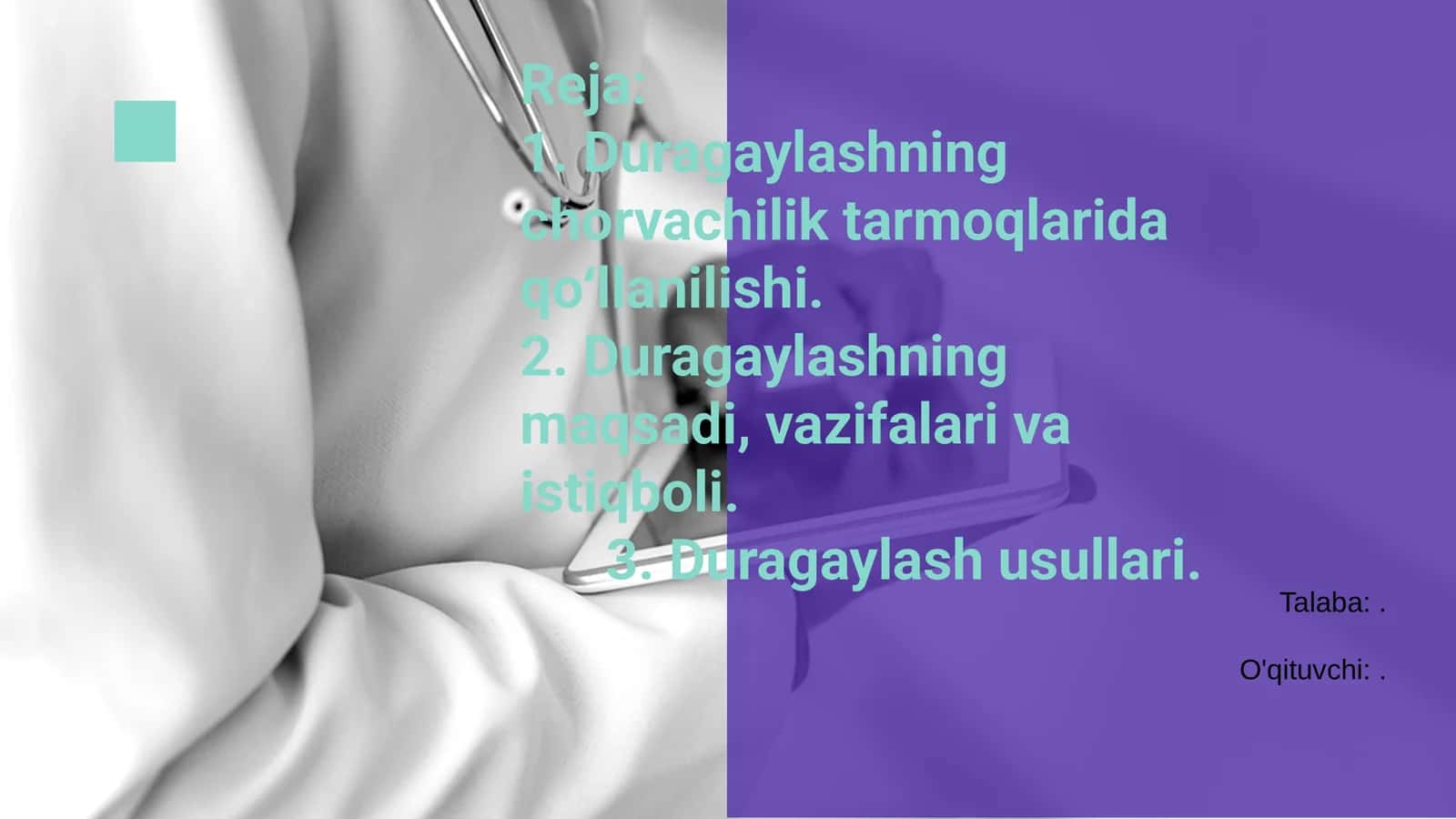 Duragaylash chorvachilikda