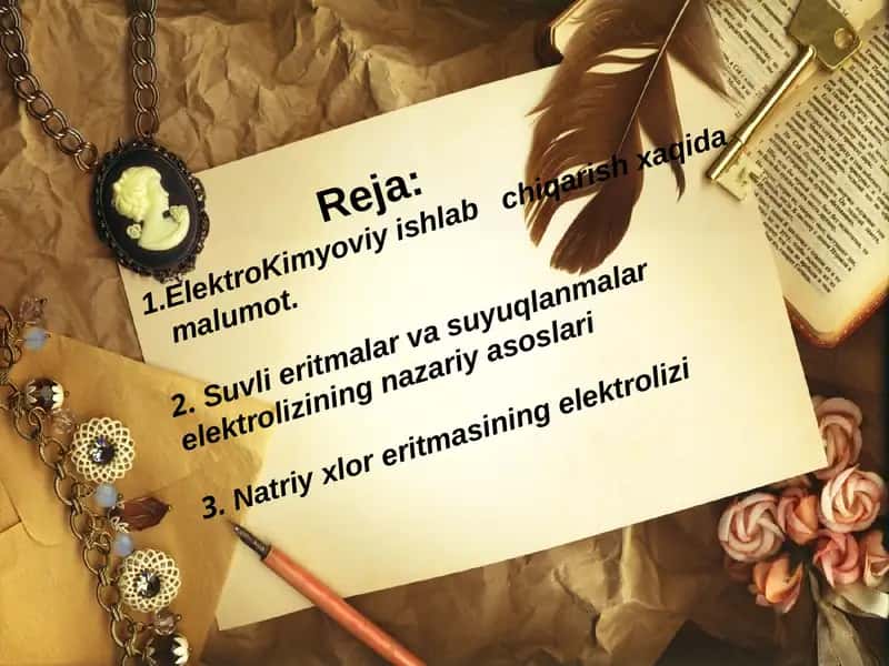 ElektroKimyoviy ishlab chiqarish