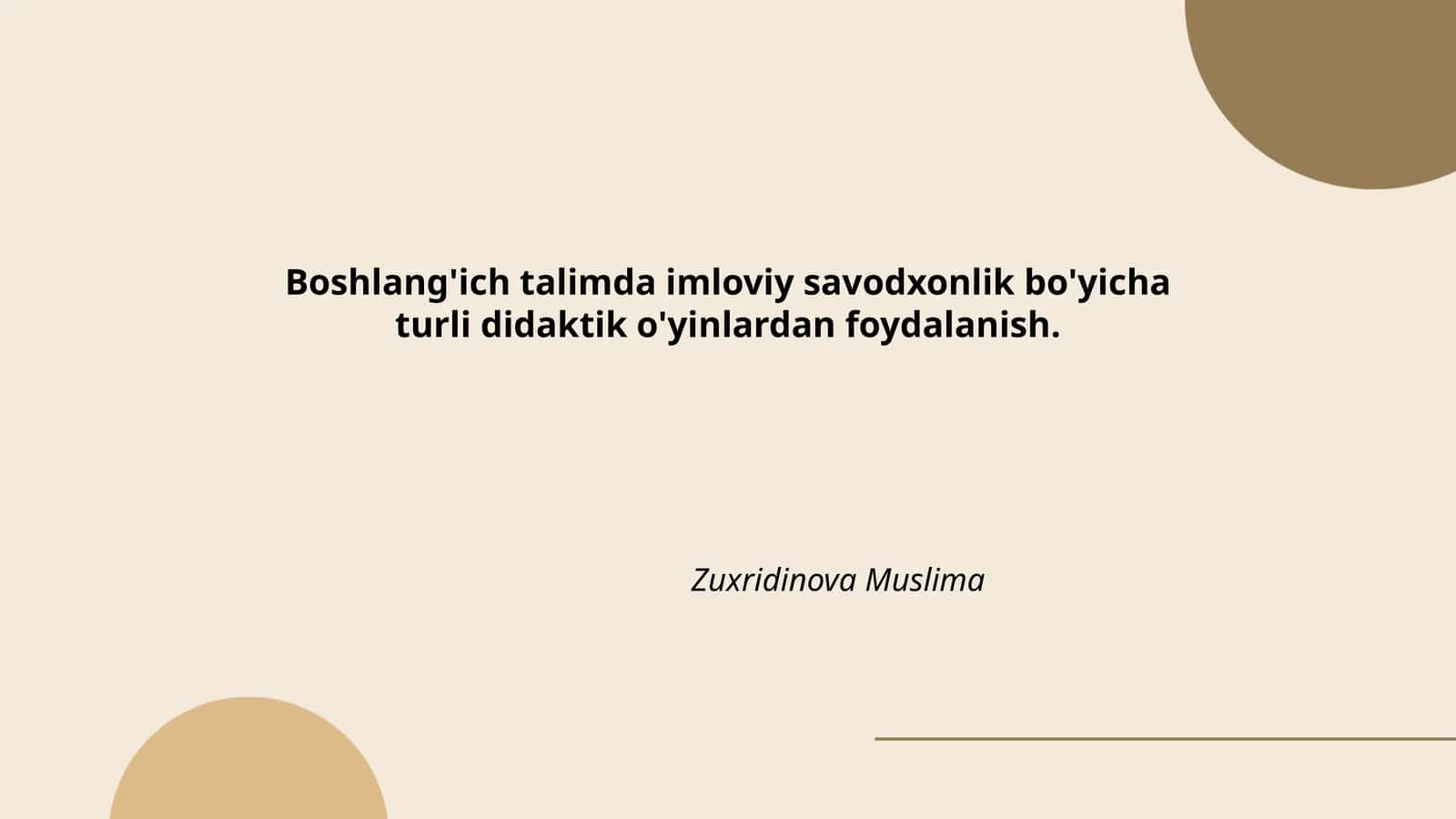 Imloviy savodxonlik bo'yicha turli o'yinlar