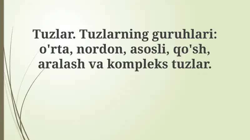 Tuzlar