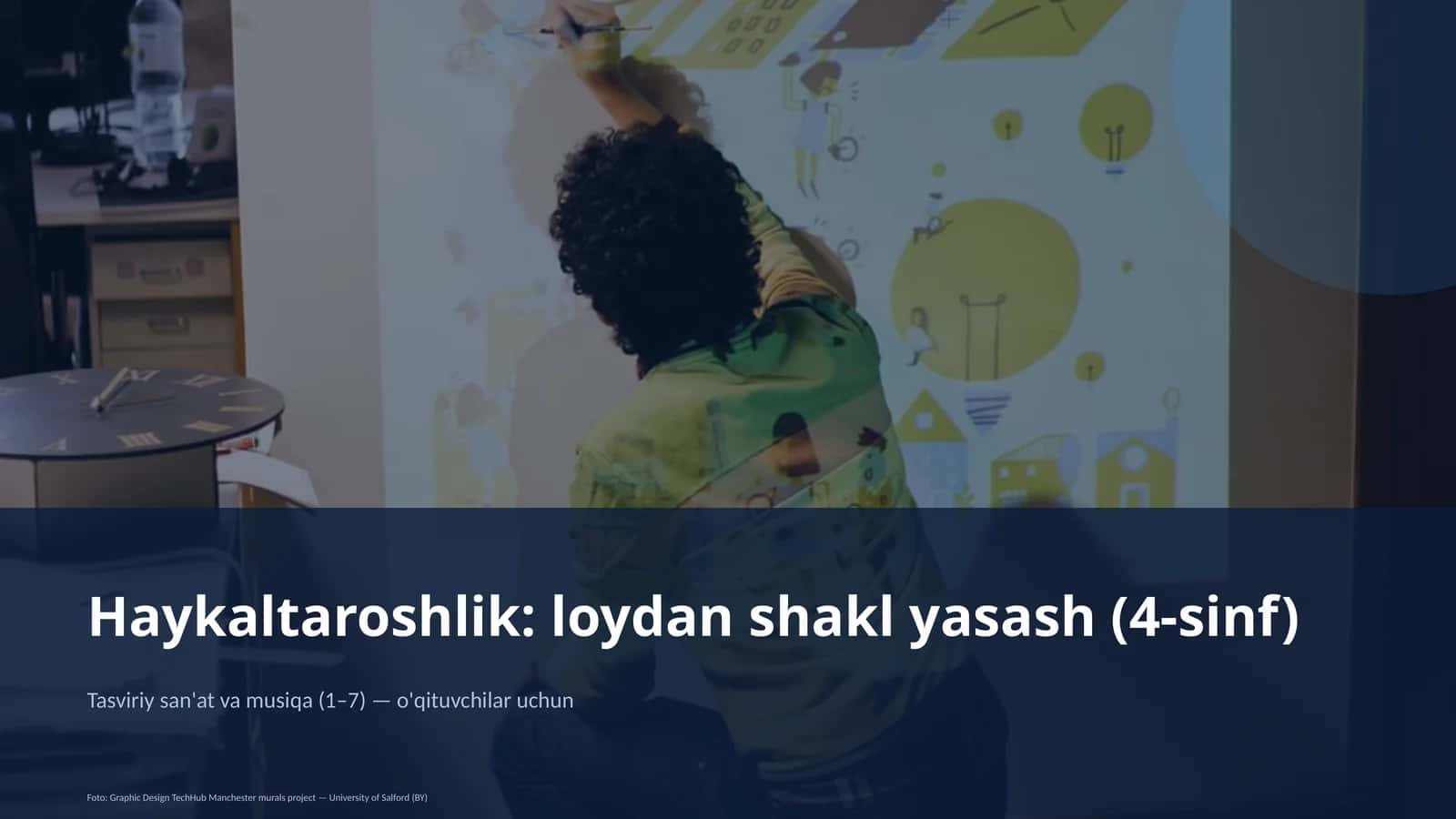 Haykaltaroshlik: loydan shakl yasash (4-sinf)