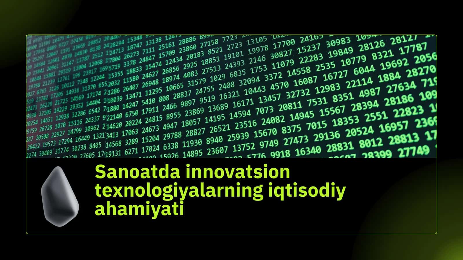 Texnologik innovatsiyalar va Iqtisodiy O'sish