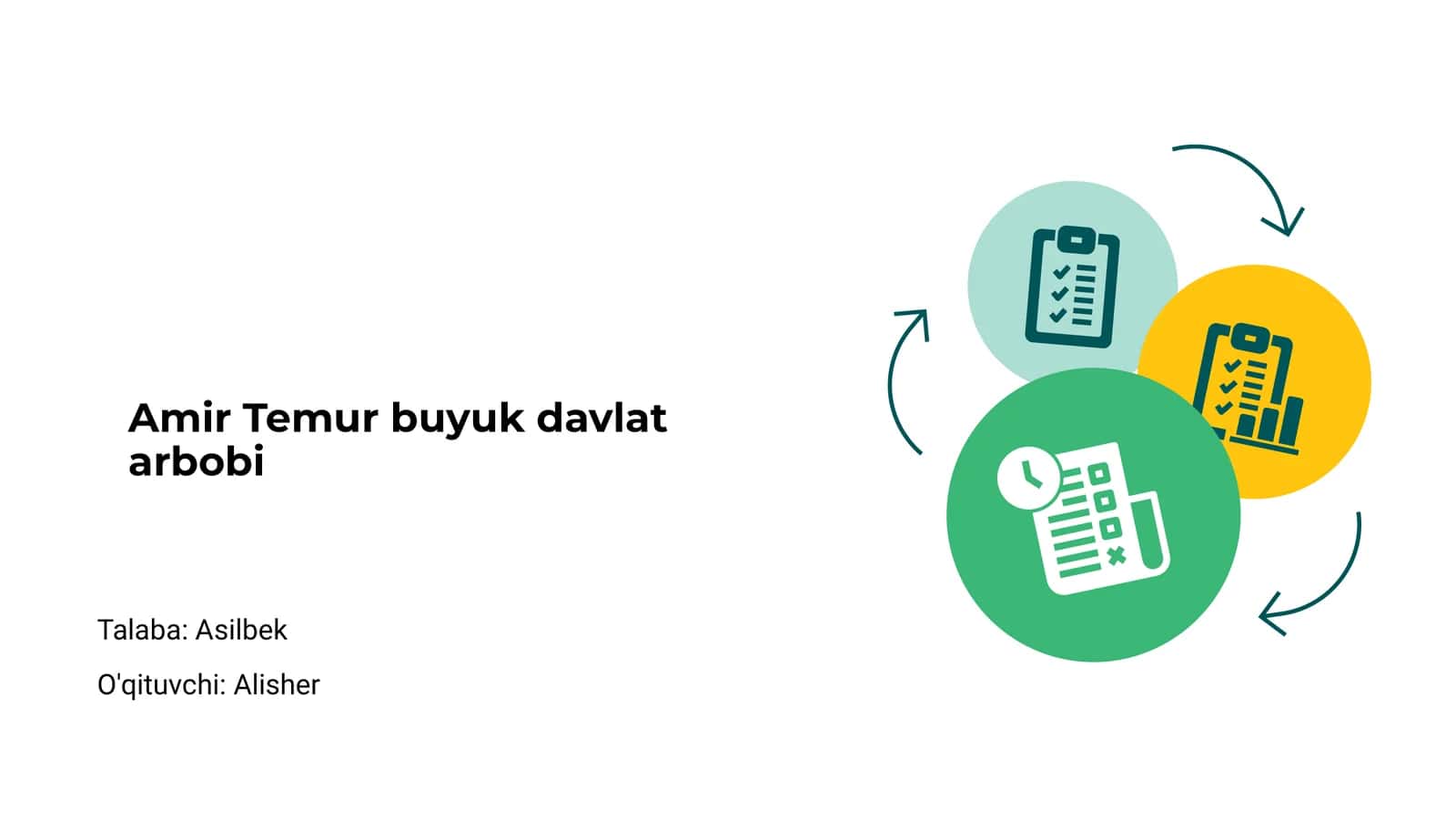 Amir Temur buyuk davlat arbobi