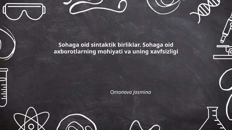 Sohaga oid sintaktik birliklar