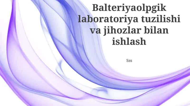 Asbob-Uskunalar Tavsifi va Ish Prinsipi