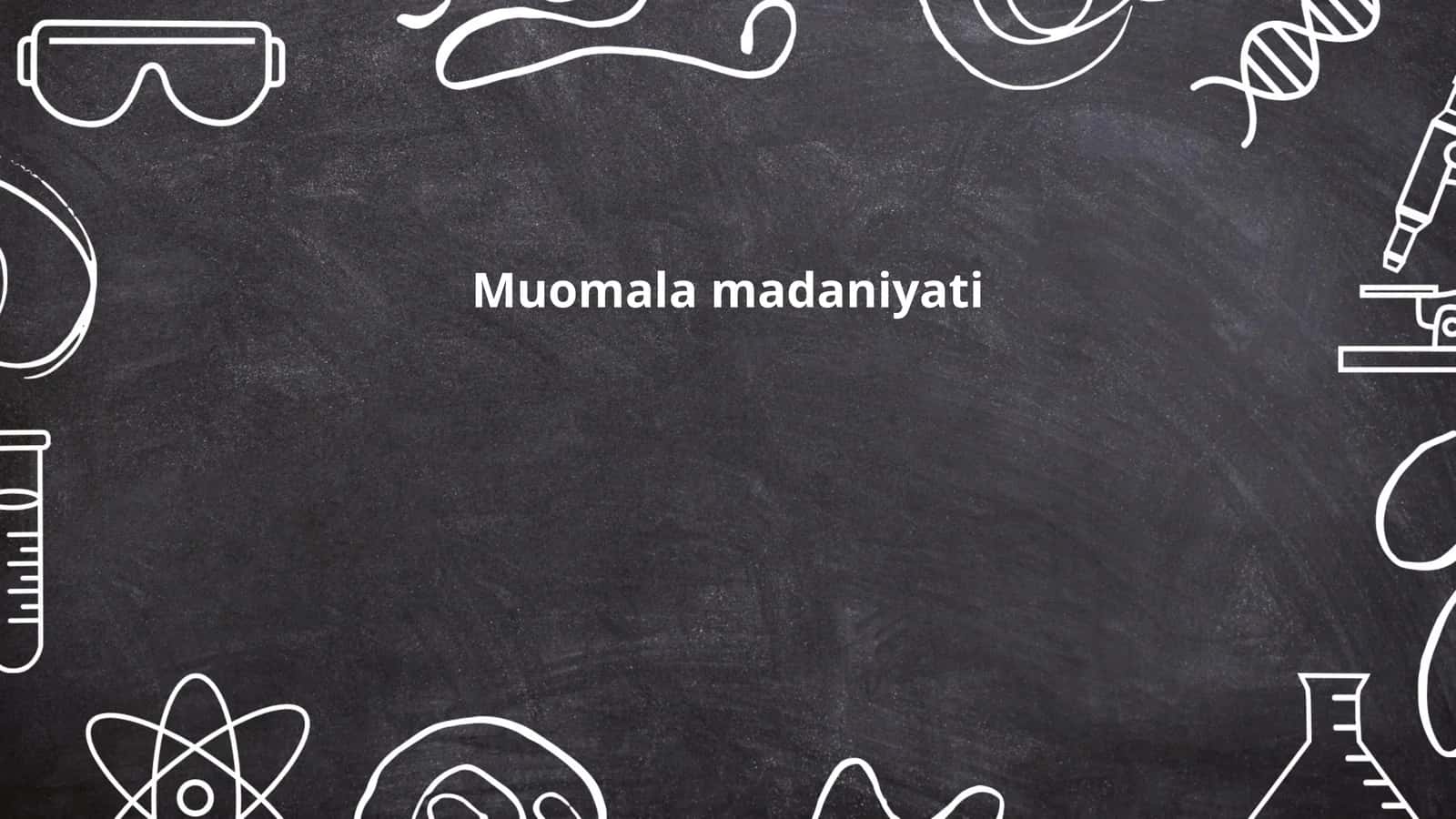 Muomala odobi