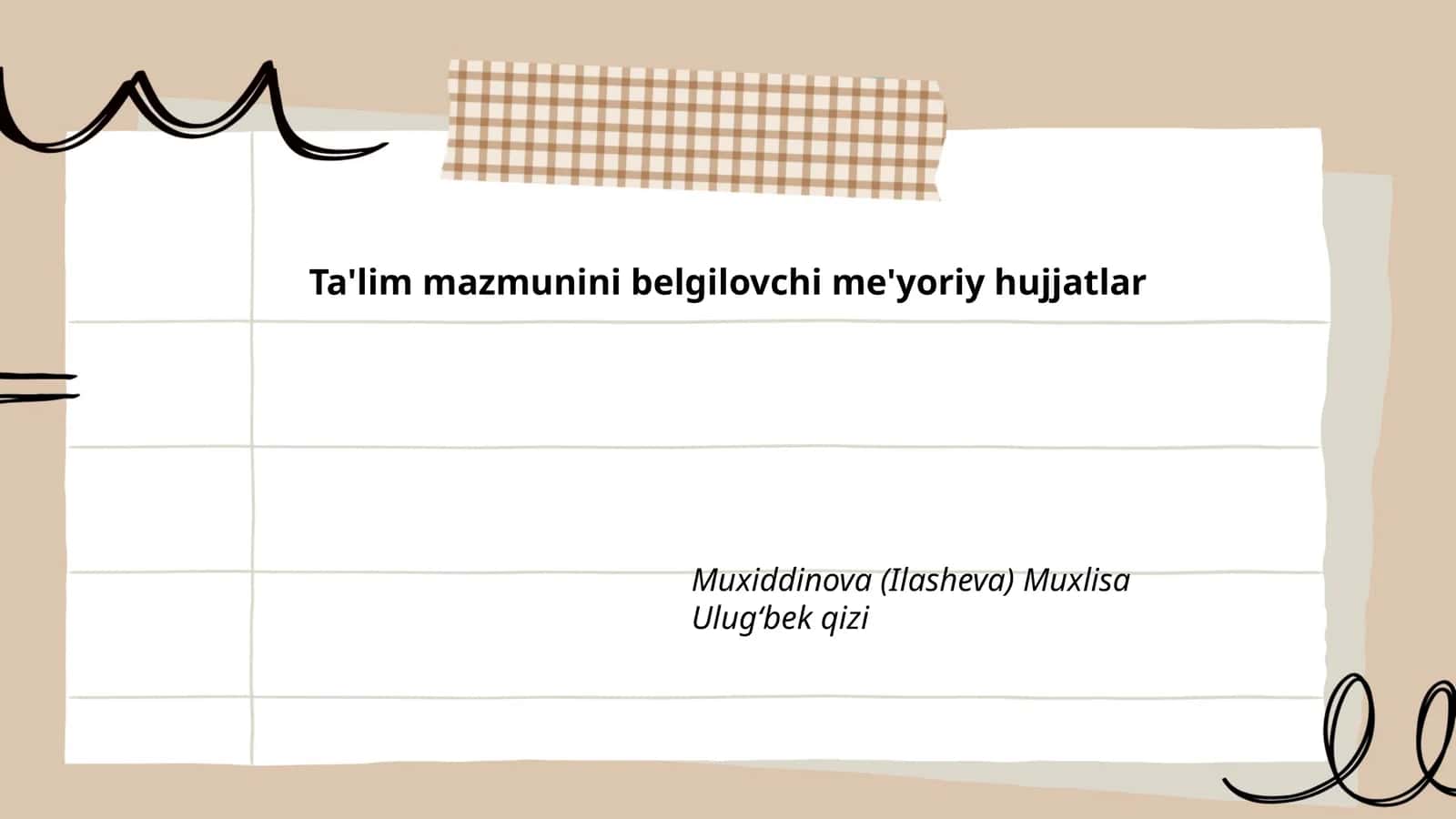 Davlat ta'lim standarti