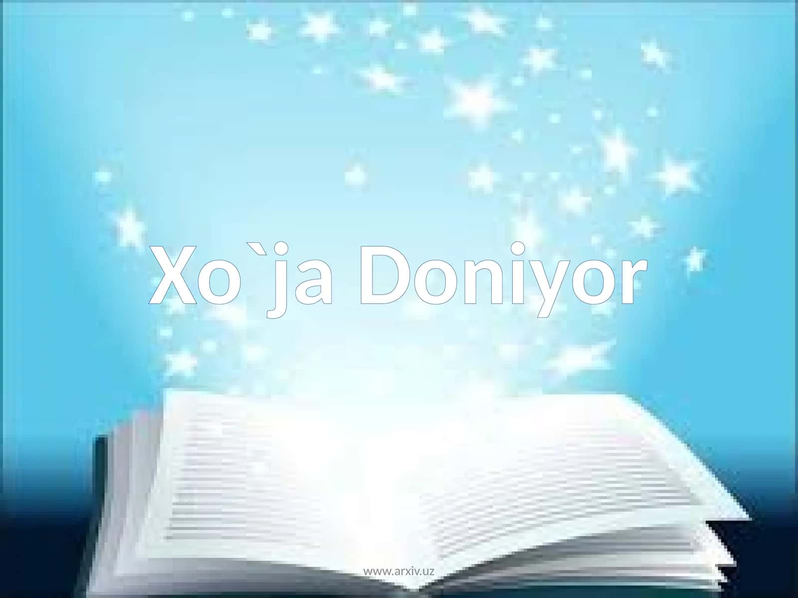 Xo`ja Doniyor