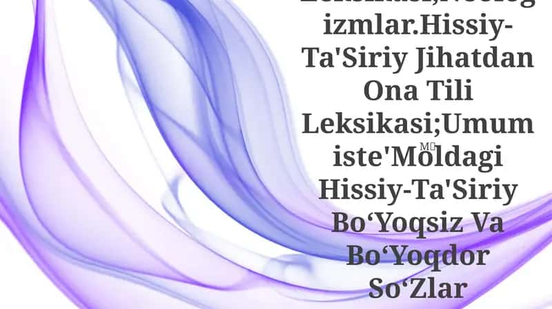 Ona Tilining Nofaol Leksikasi,Neologizmlar