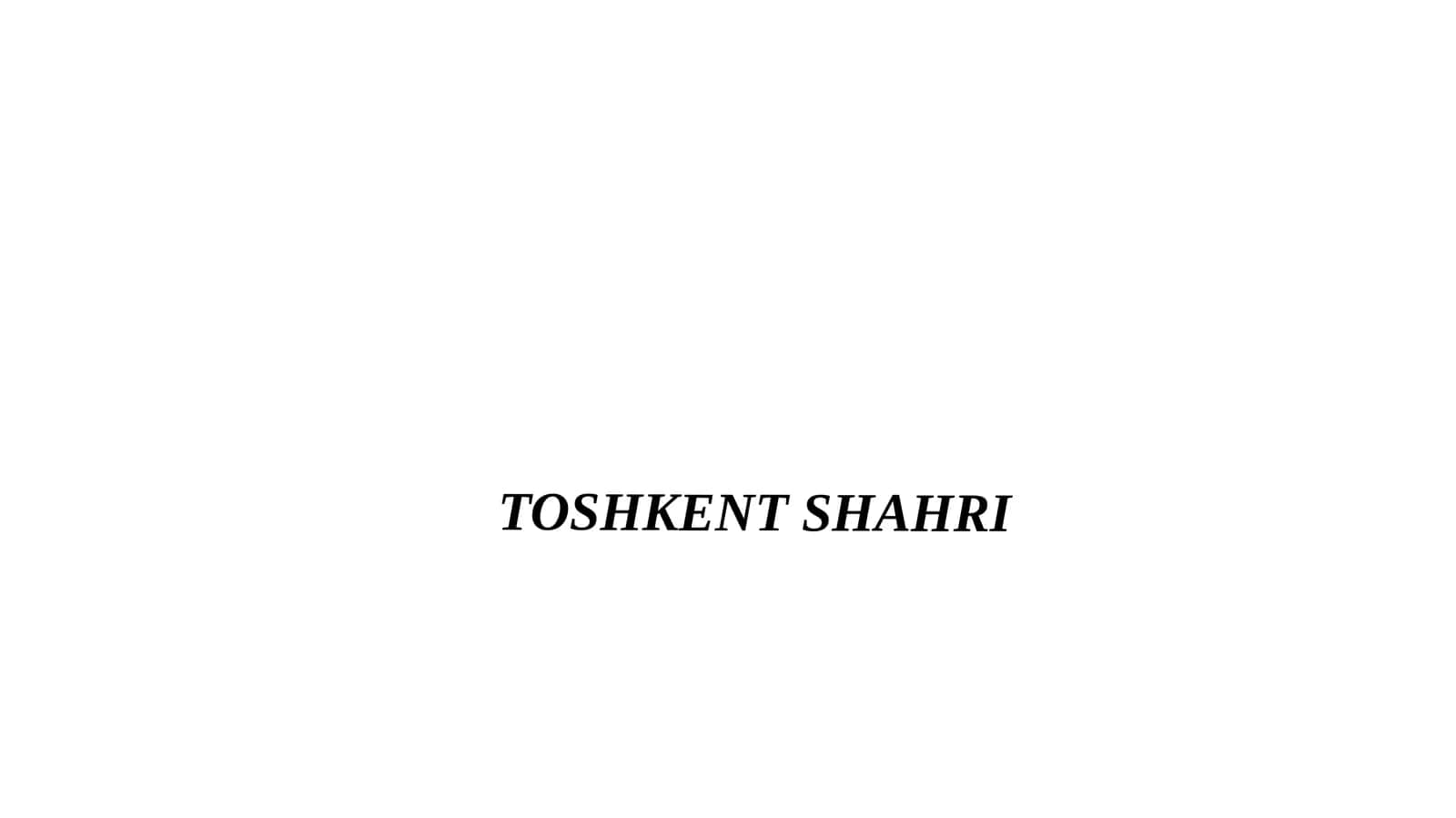 Toshkent shahri