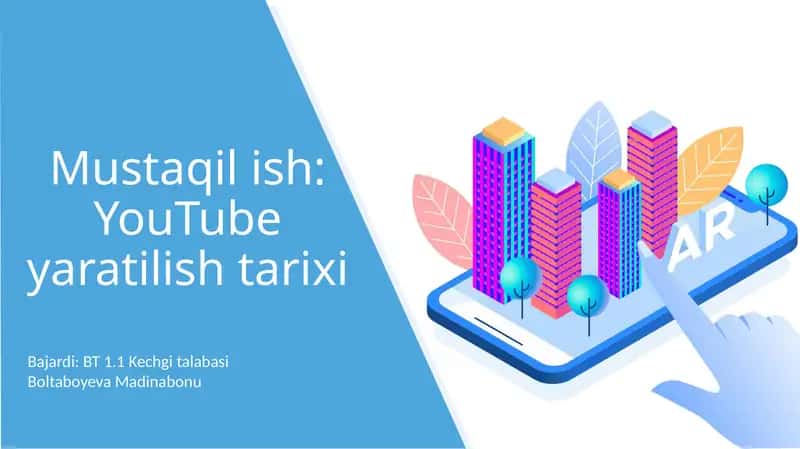 Mustaqilish: YouTube yaratilish tarixi