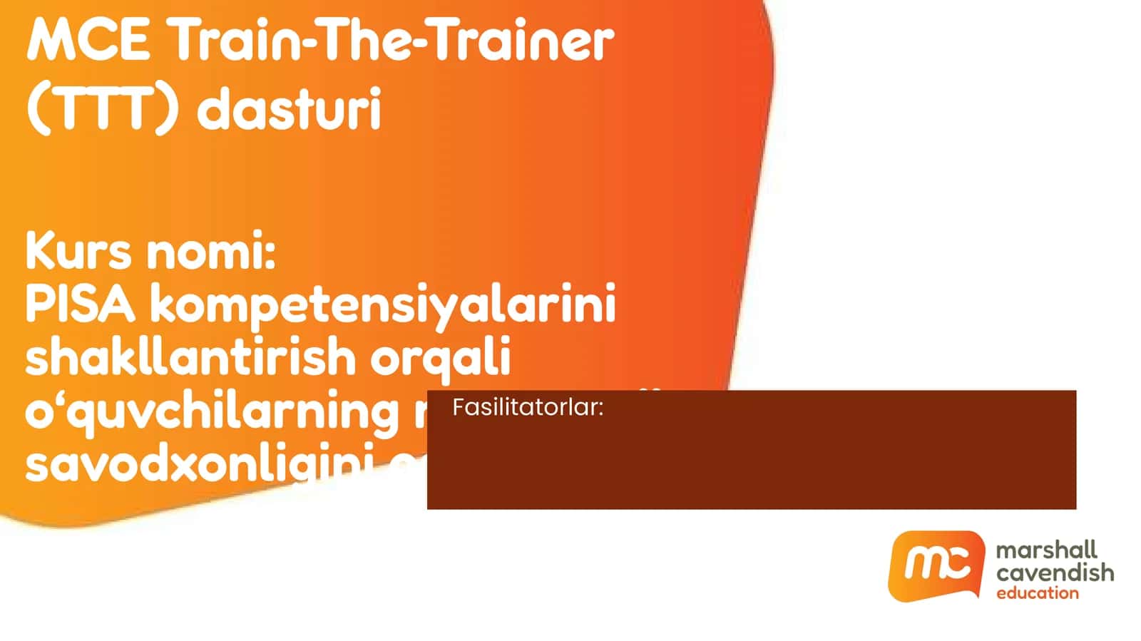 PISA kompetensiyalarini shakllantirish orqali o‘quvchilarning matematik savodxonligini oshirish