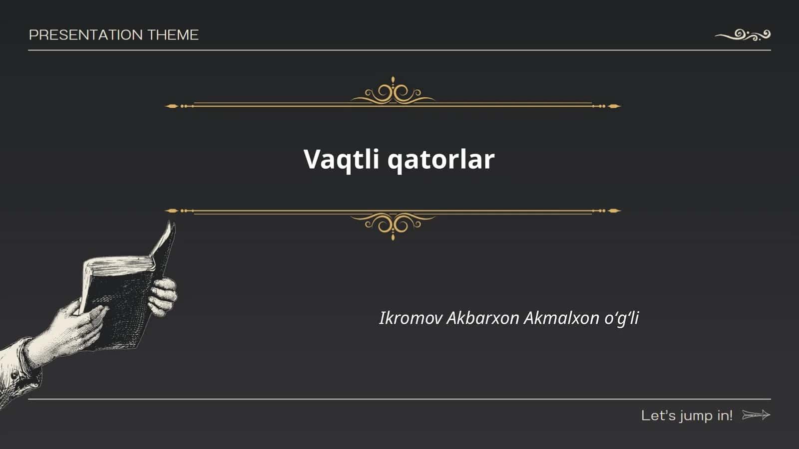 Vaqtli qatorlar