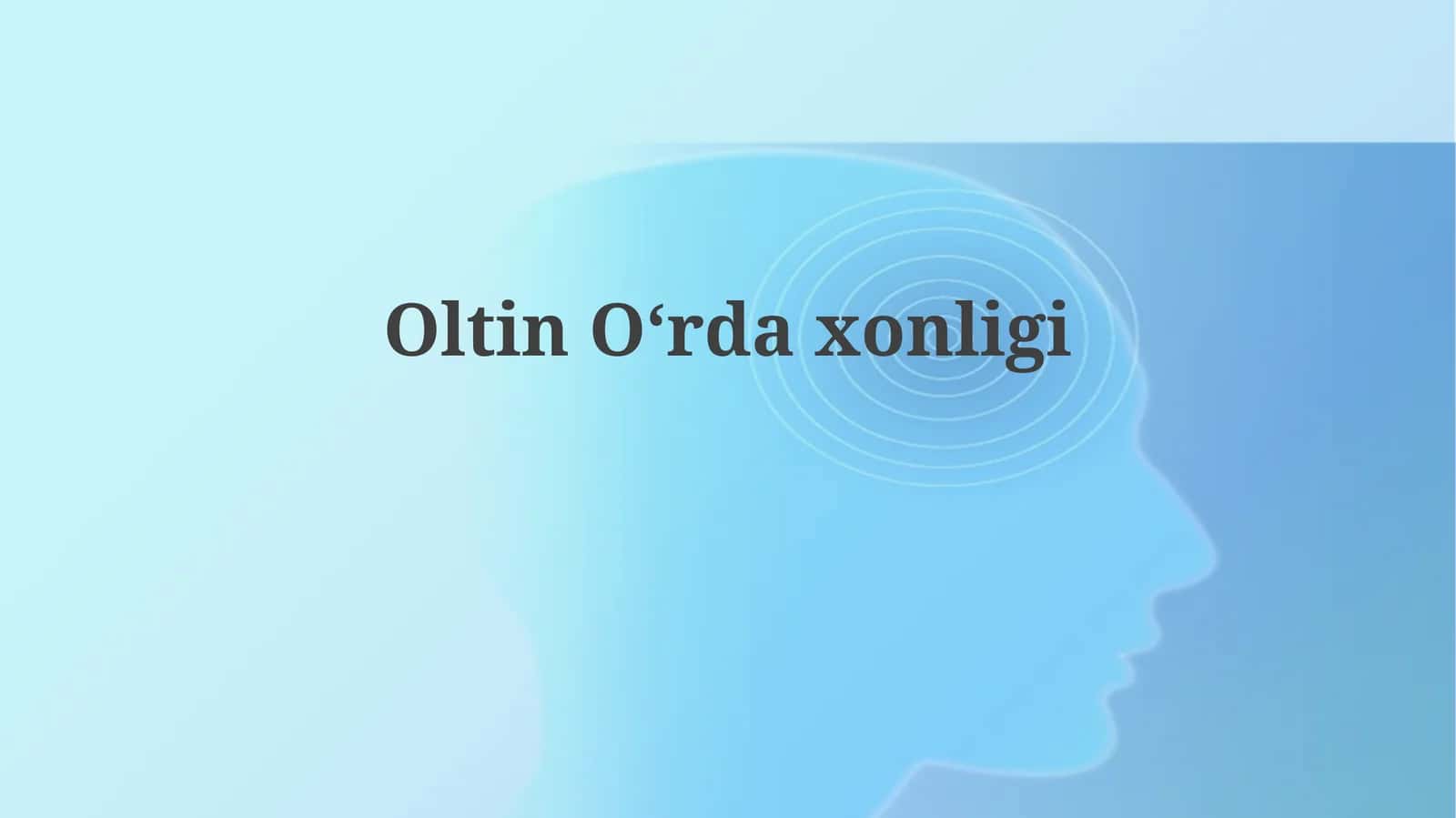 Oltin O'rda