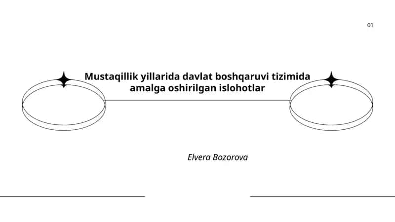 Mustaqillik yillarida davlat boshqaruvi tizimida amalga oshirilgan islohotlar