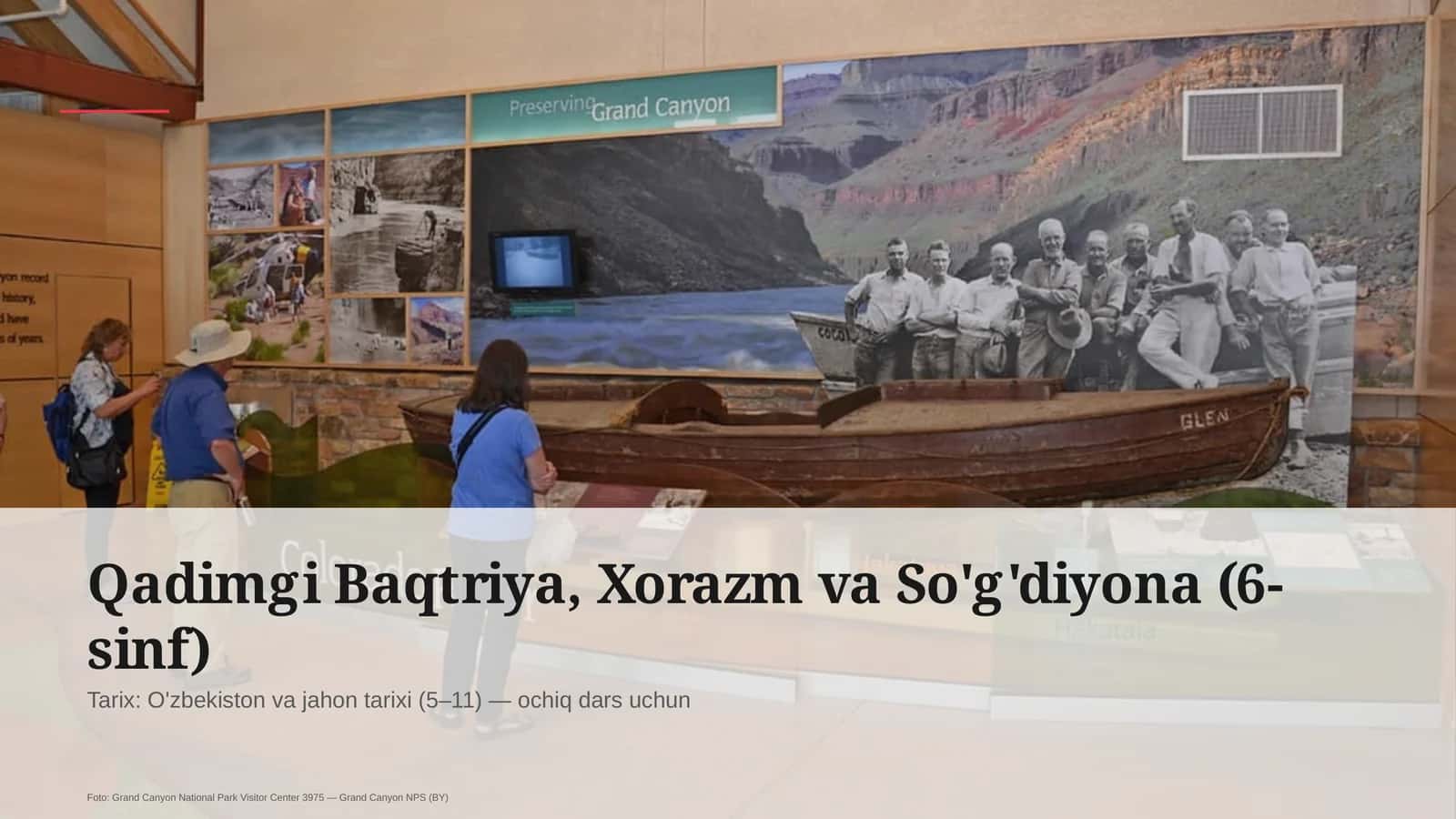 Qadimgi Baqtriya, Xorazm va So'g'diyona (6-sinf)
