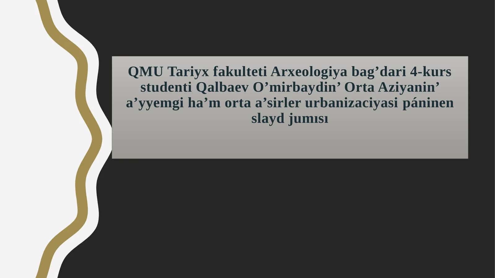 Tashkent qalasi Tariyx Tema