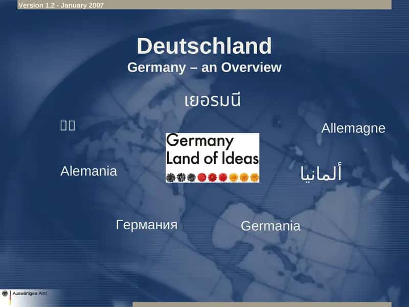Deutschland Germany – an Overview