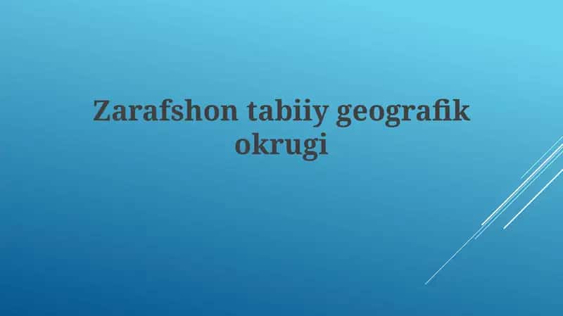 Zarafshontabiiygeografikokrugi