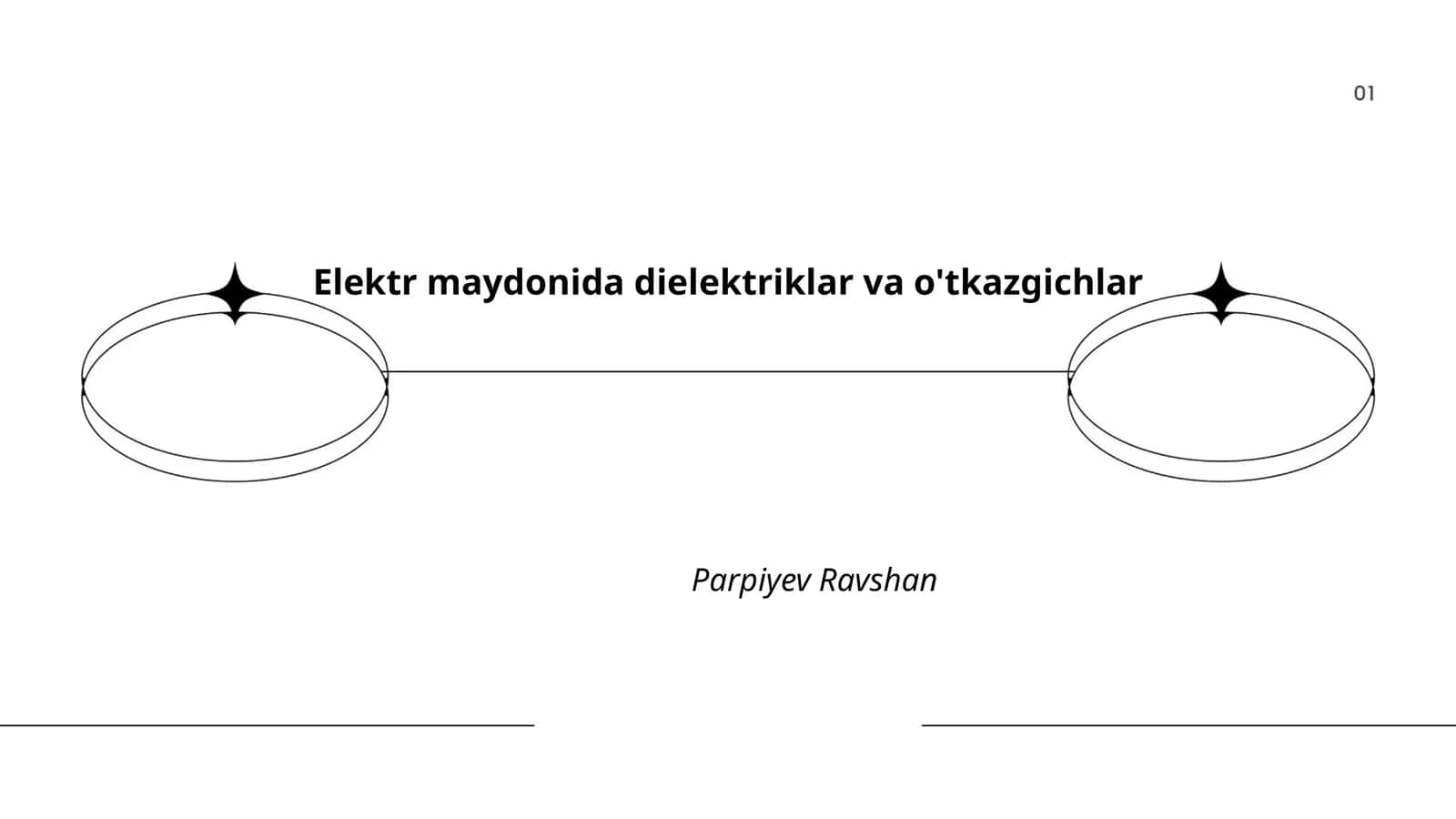 Elektr maydonida dielektriklar va o'tkazgichlar