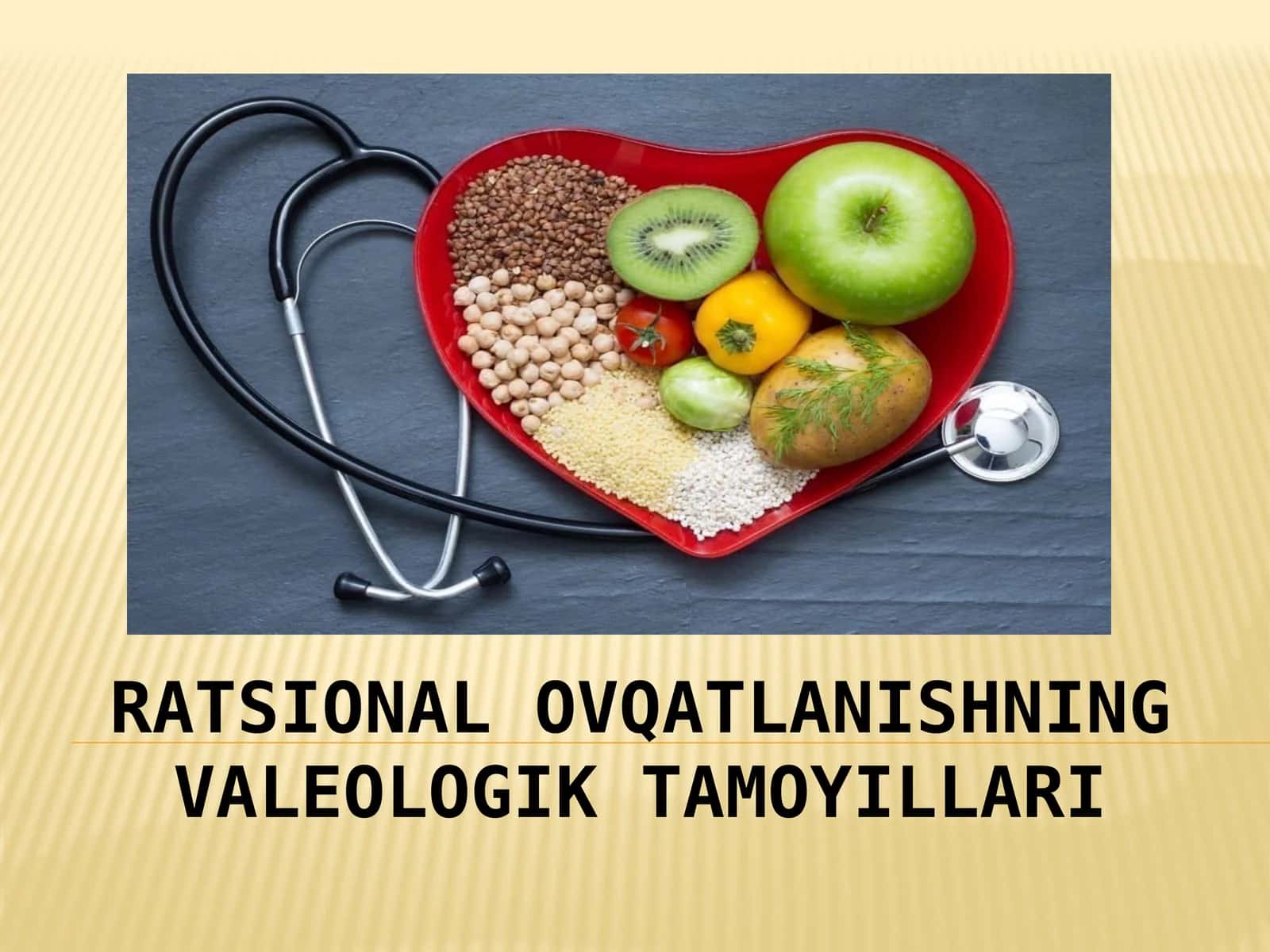 Valeologik tamoyillar