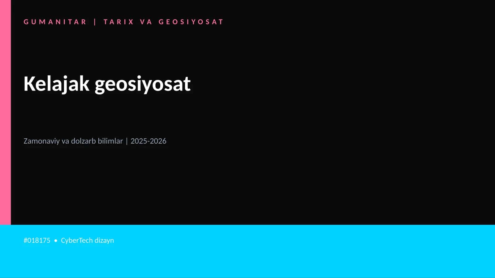 Kelajak geosiyosat