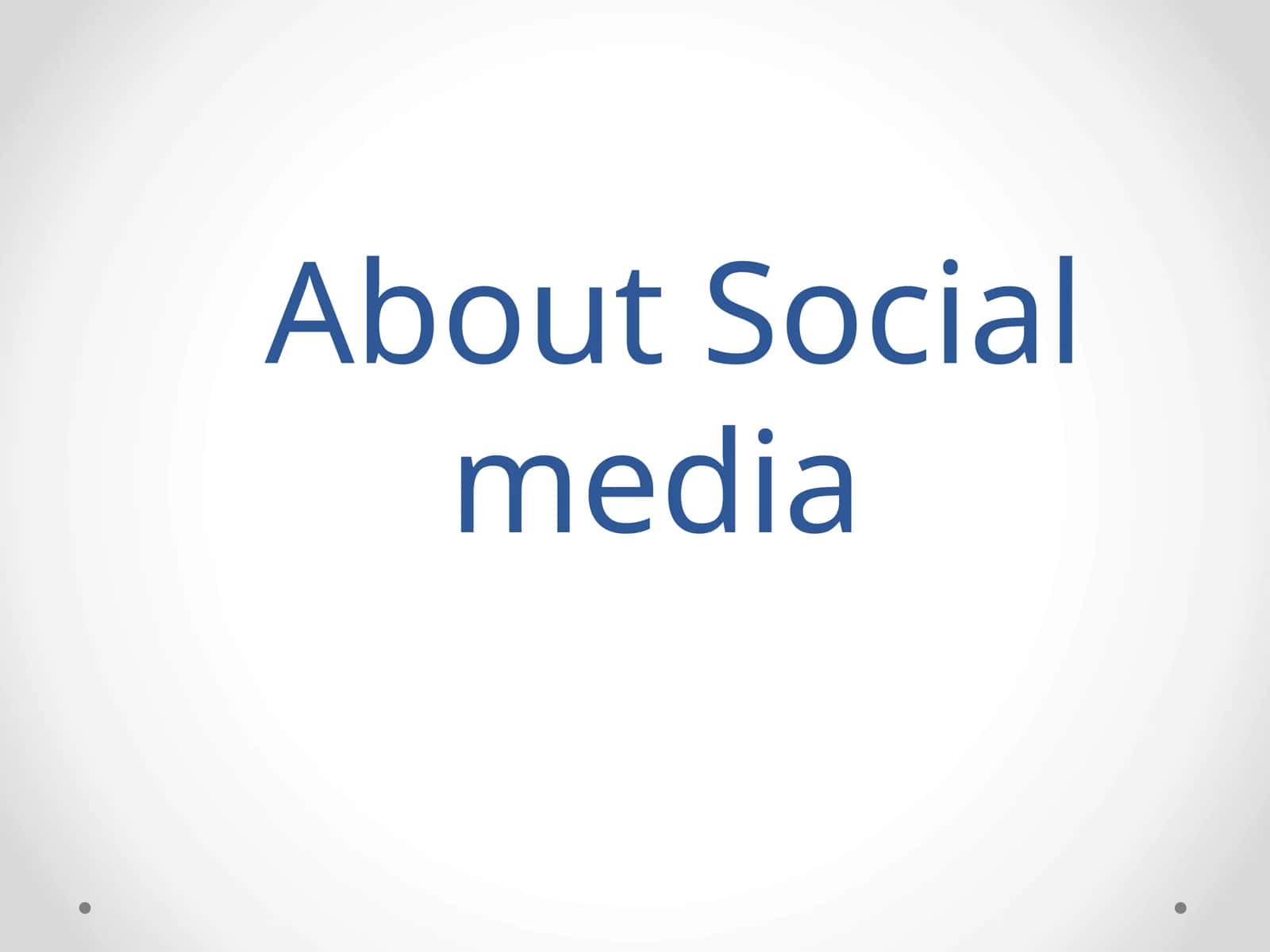 Social Media