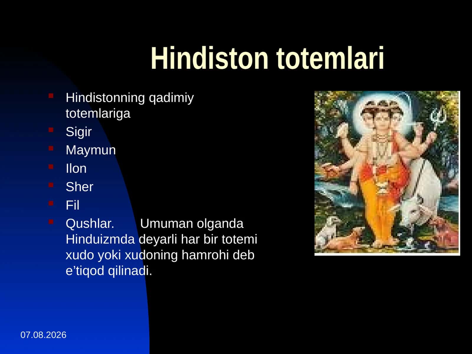 Hindiston totemlari
