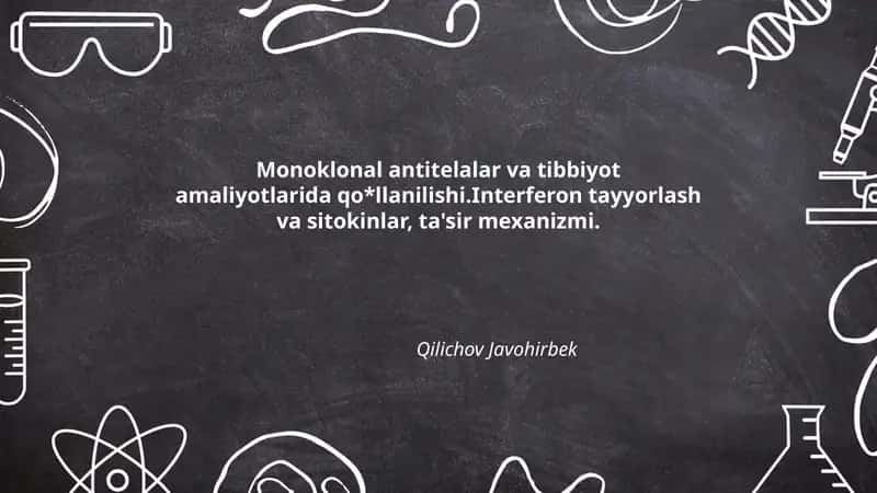 Monoklonal antitelalar va tibbiyot
