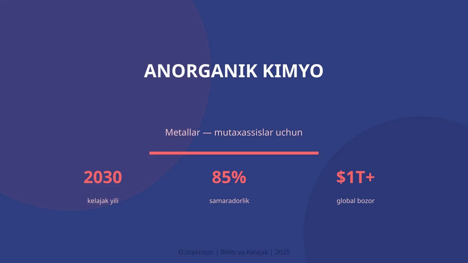 ANORGANIK KIMYO