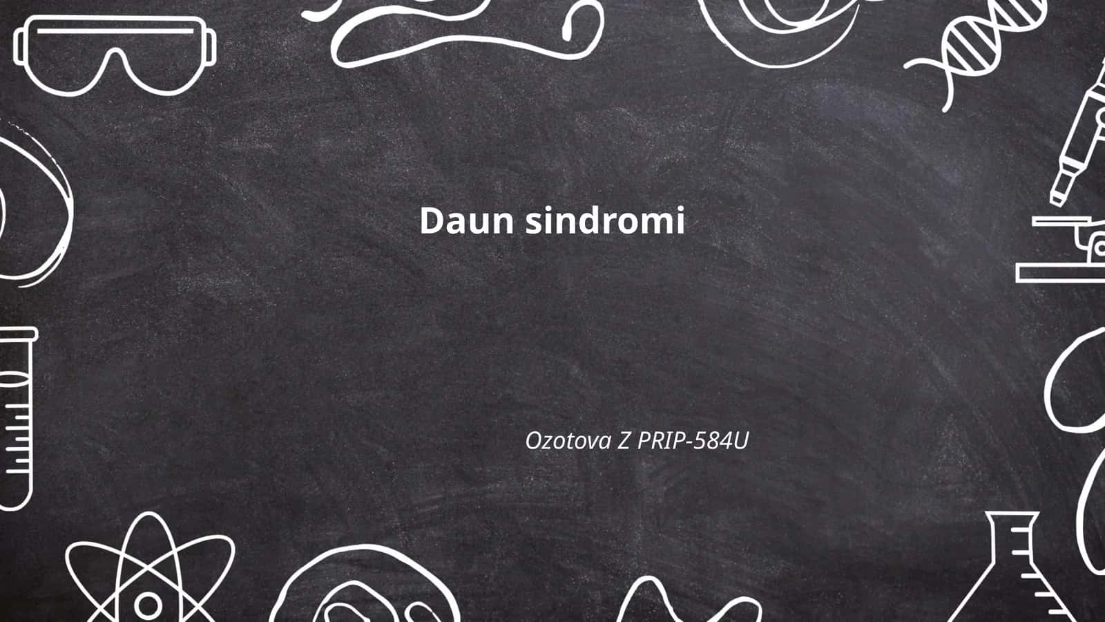 Daun sindromi