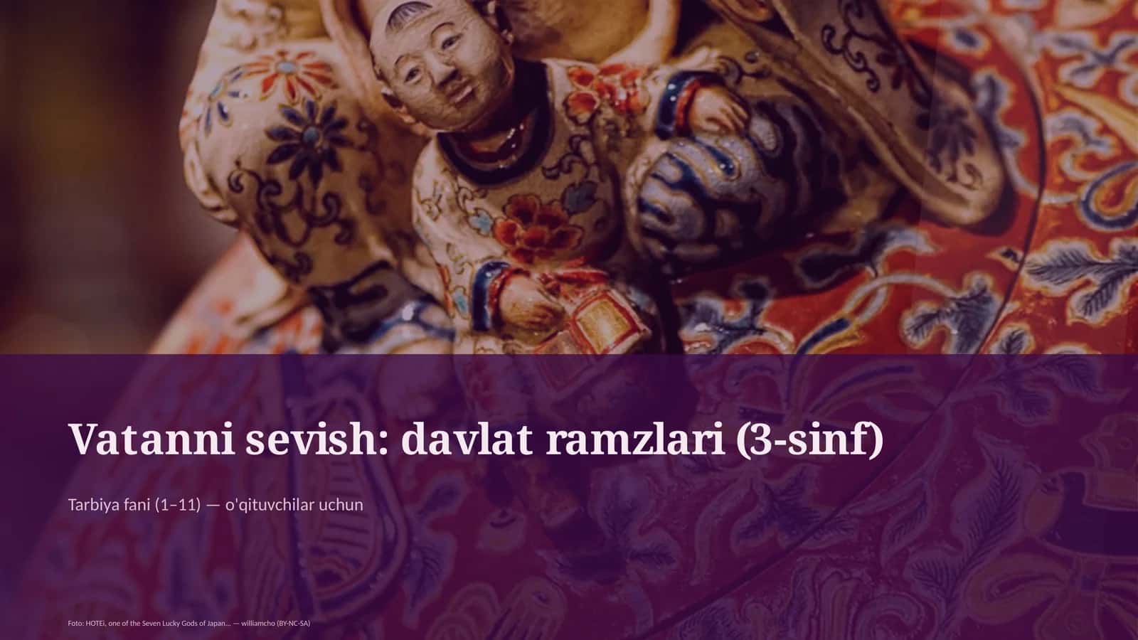 Vatanni sevish: davlat ramzlari (3-sinf)