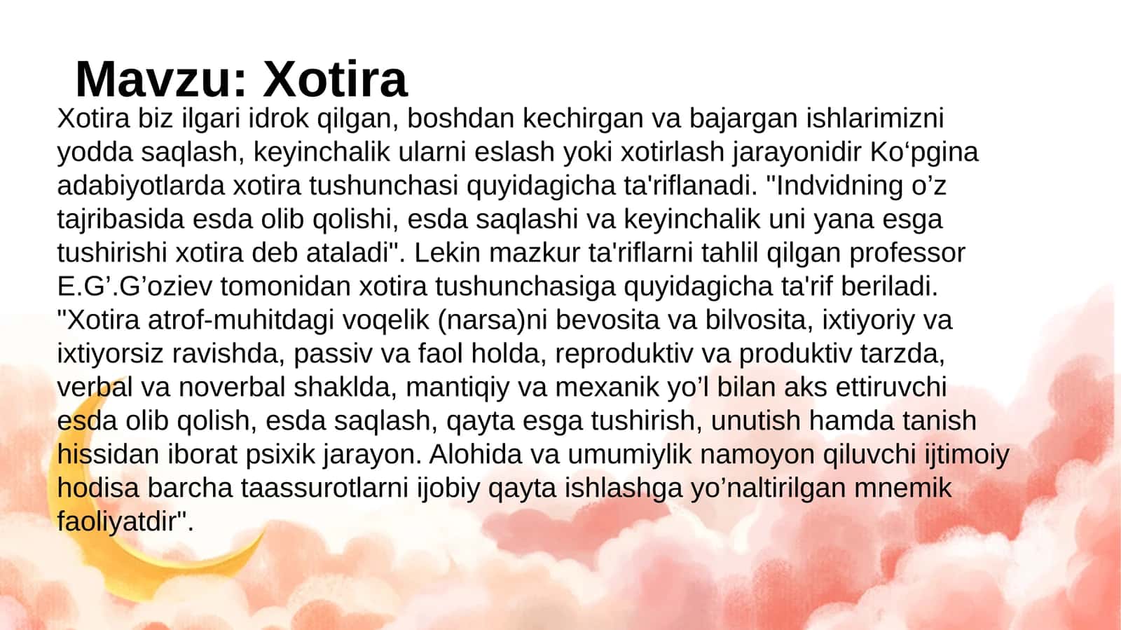 Xotira