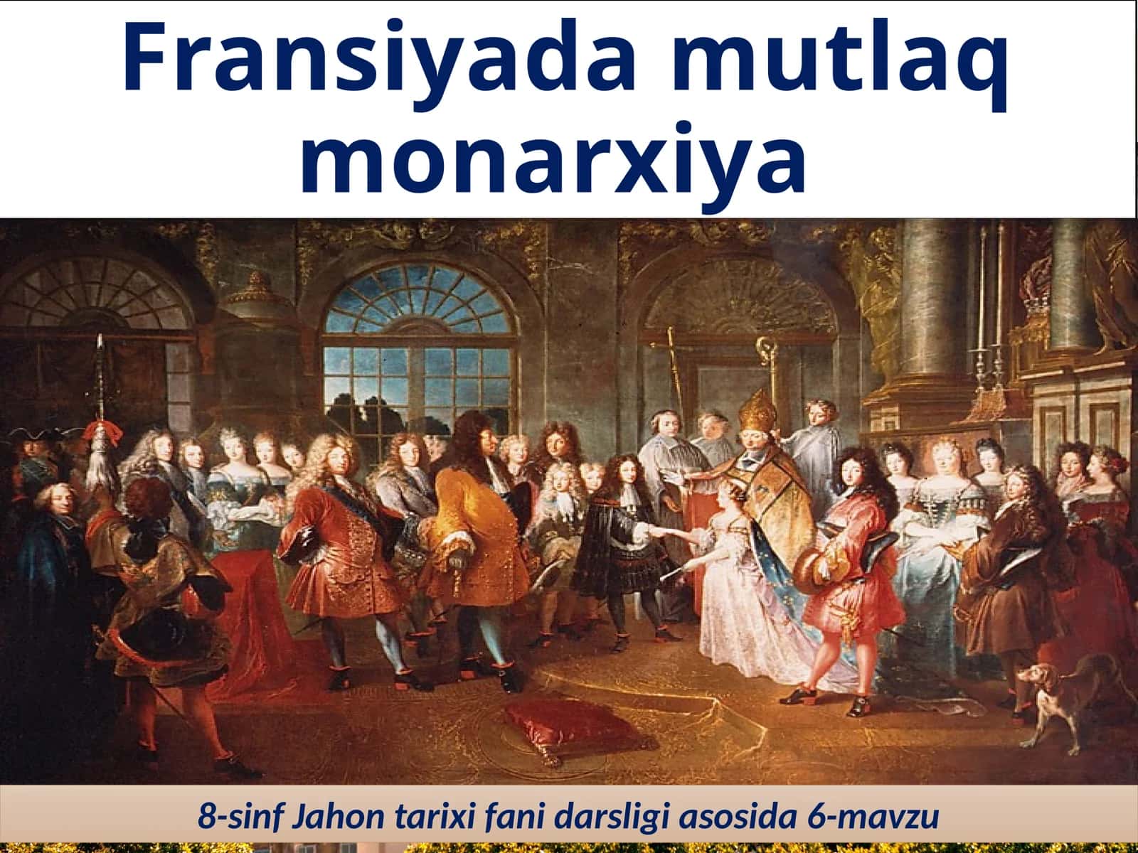 8-sinf Jahon tarixi fanida rslik asosida 6-mavzu
