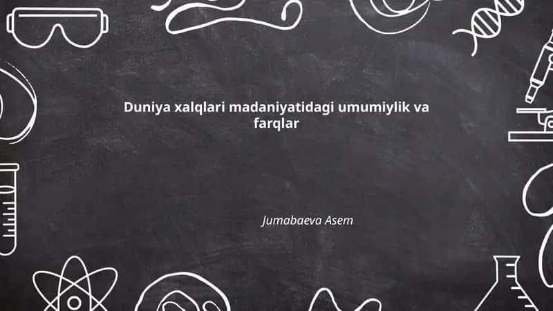 Turli xalqlar dinlari va e'tiqodlari