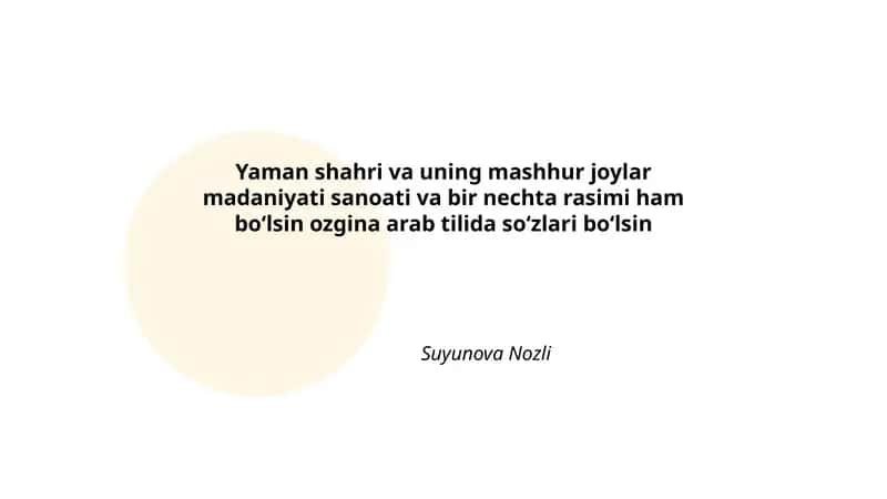 Sana'a eski shahri va uning arxitekturasi (rasm)
