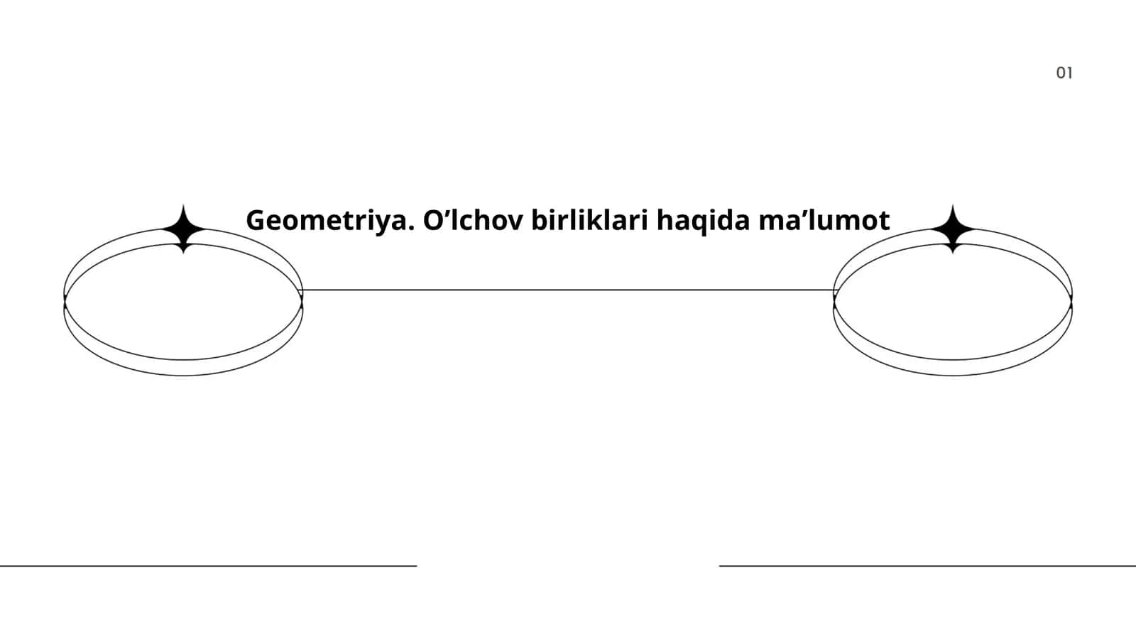 Geometriya. Oʼlchov birliklari haqida maʼlumot