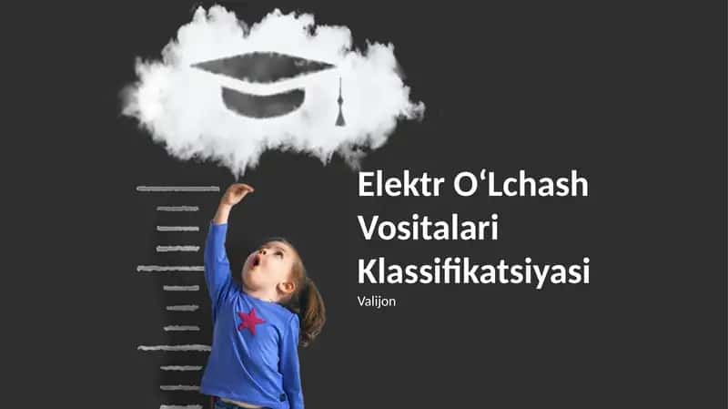 Elektr OʻLchash Vositalari Klassifikatsiyasi